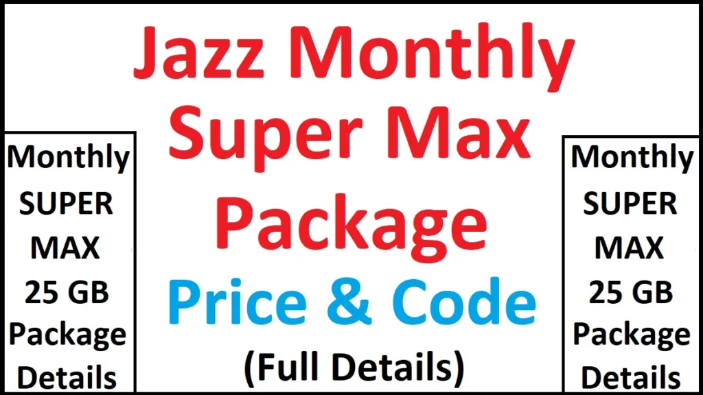 Jazz Monthly Max Offer