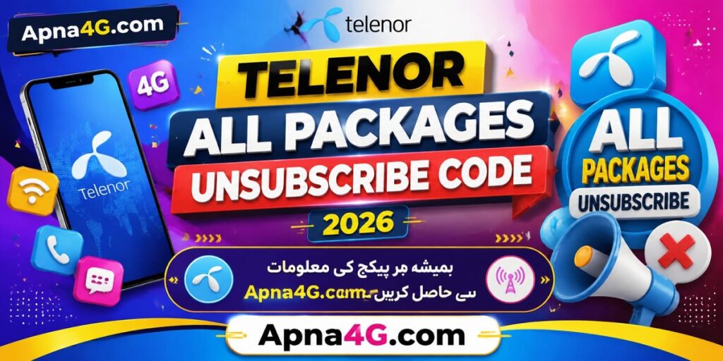 Telenor All Packages Unsubscribe