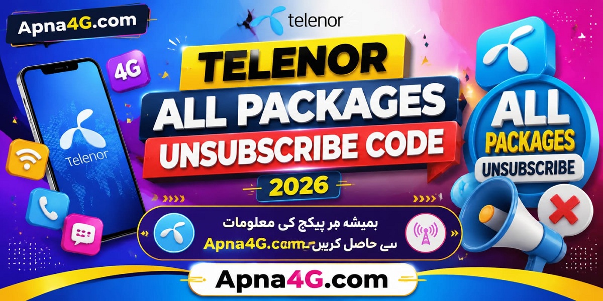 Telenor All Packages Unsubscribe