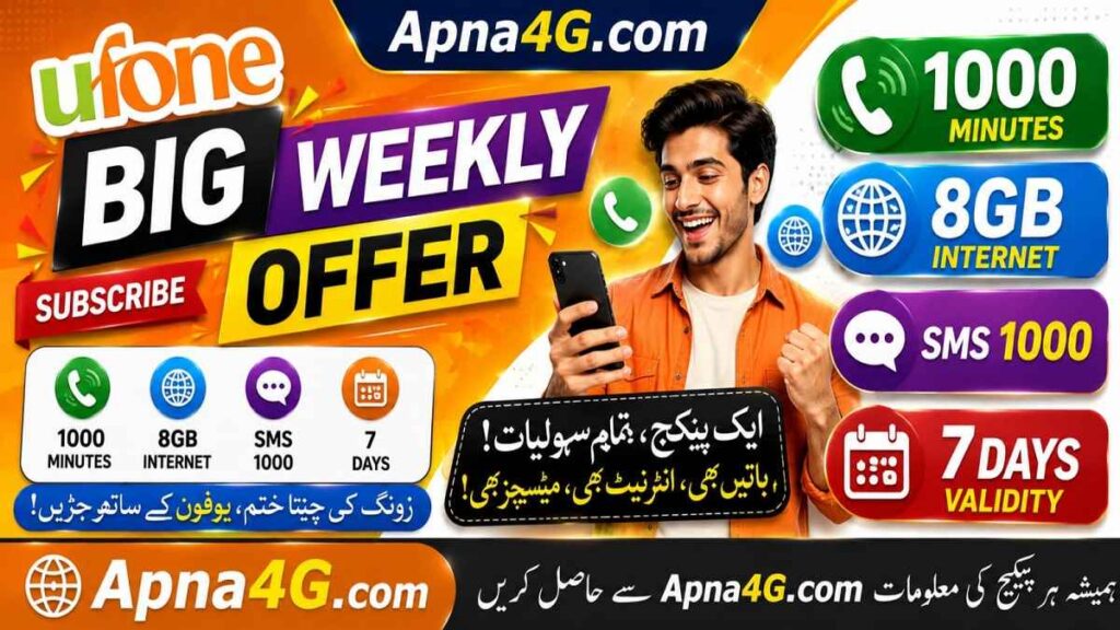 Ufone Big Weekly Offer