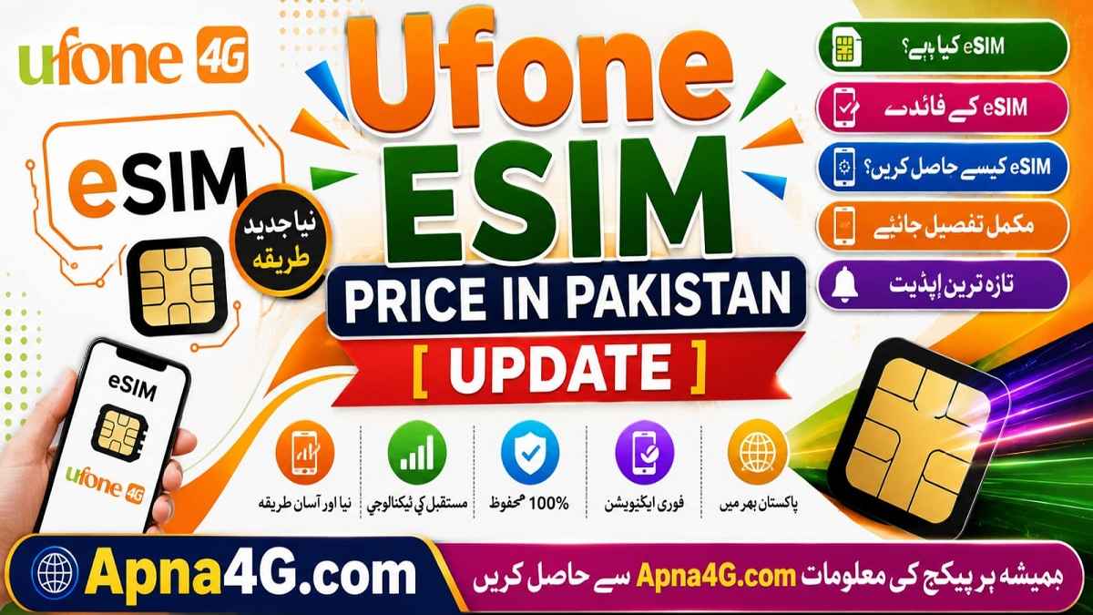Ufone ESIM Details
