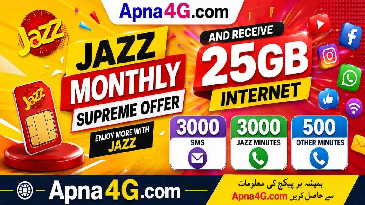 Jazz Monthly Supreme Offer info