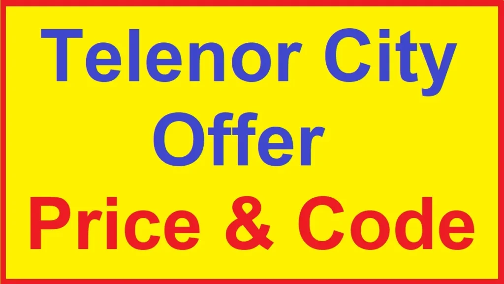 Telenor Apna Shehar Offer