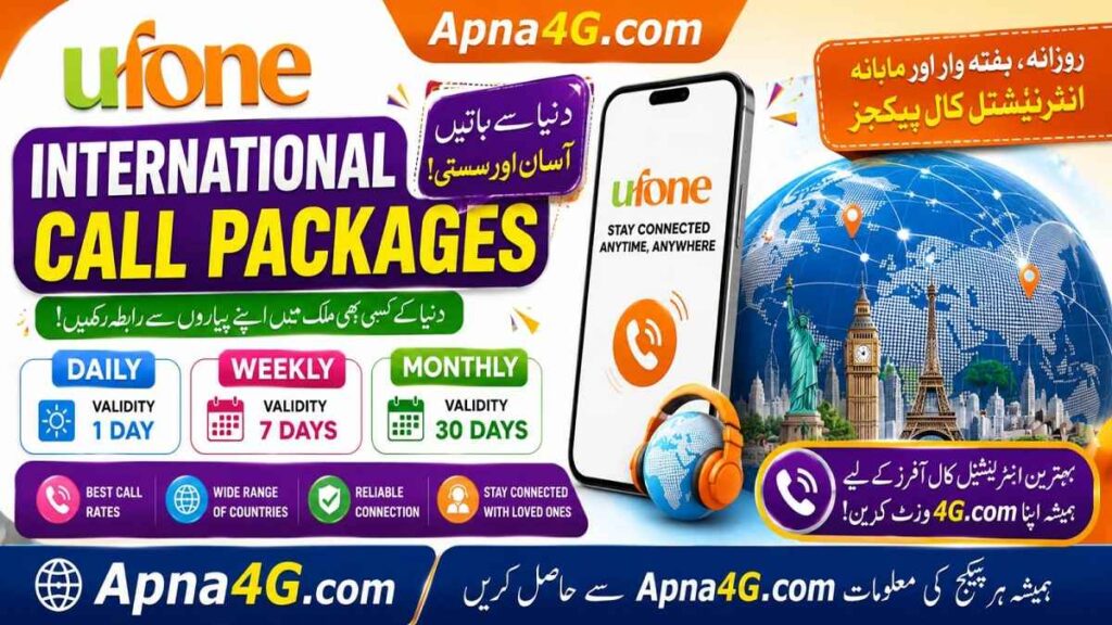 Ufone International Call Packages