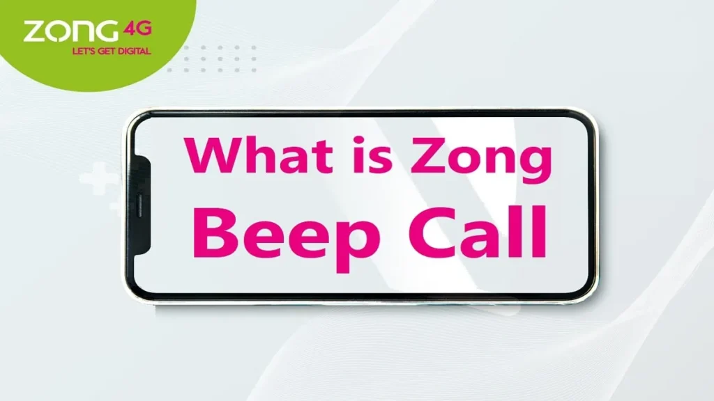 Zong Beep Call Service Unsubscribe Code