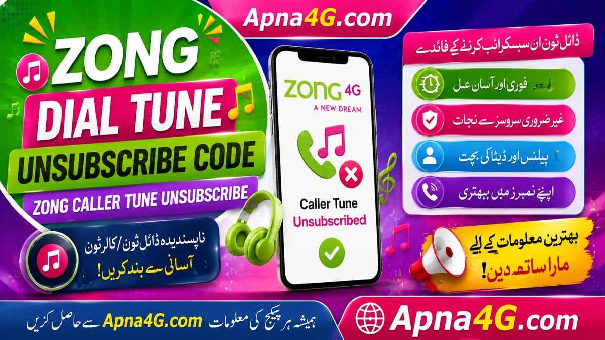 Zong Caller Tune Unsubscribe