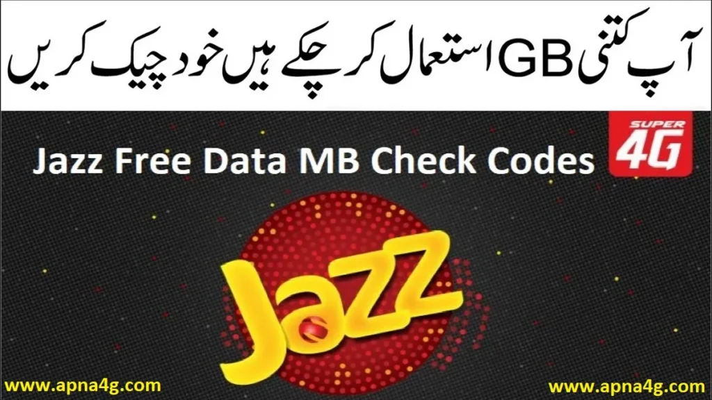 How To Check Jazz Remaining MBs and Minutes