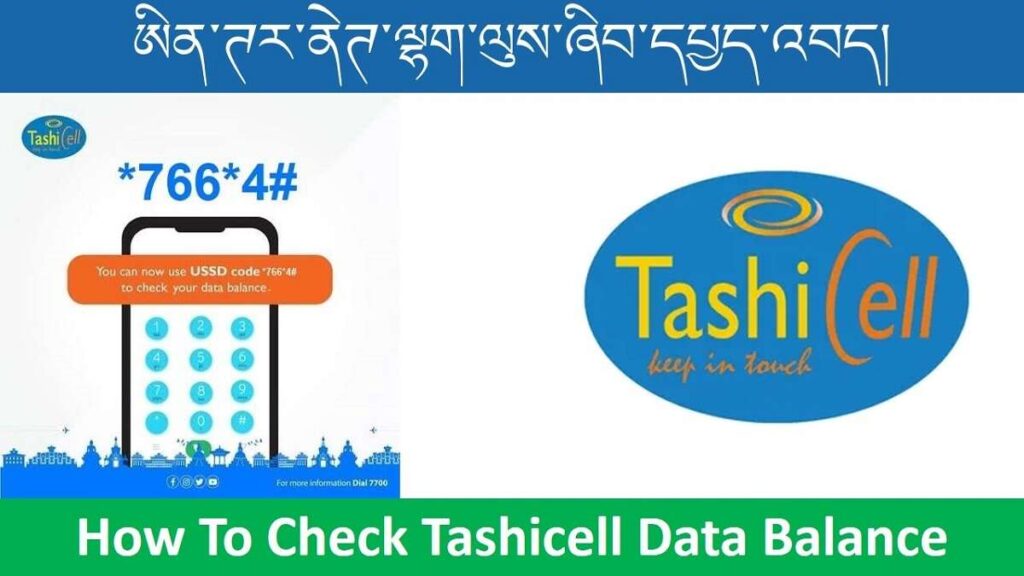 How To Check TashiCell Data Balance