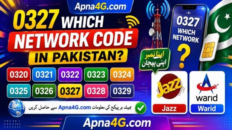 0327 Which Network Code In Pakistan (Updated 2026)