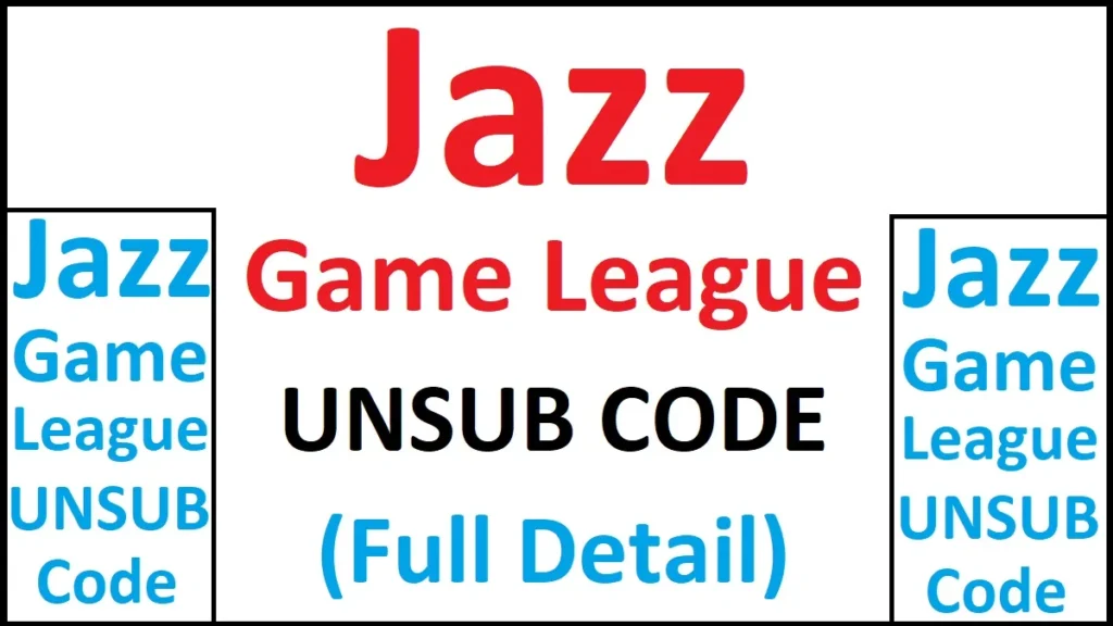 Jazz Game League Unsubscribe