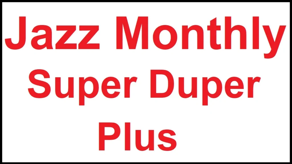 Jazz Monthly Super Duper Plus