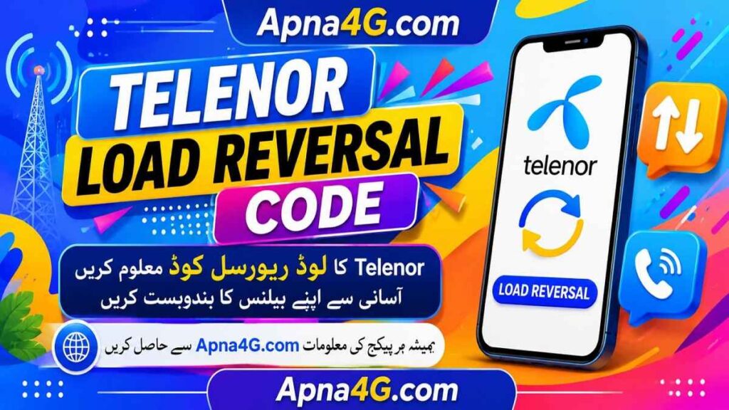 Telenor Load Reversal Code