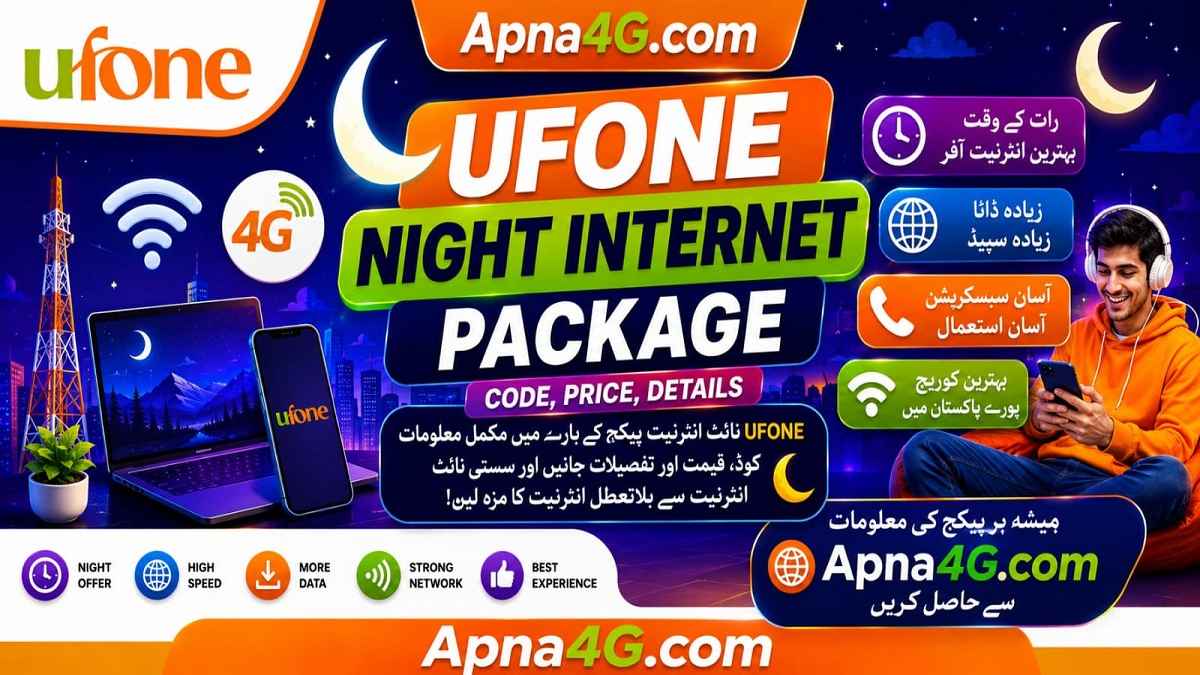 Ufone Night Internet Package
