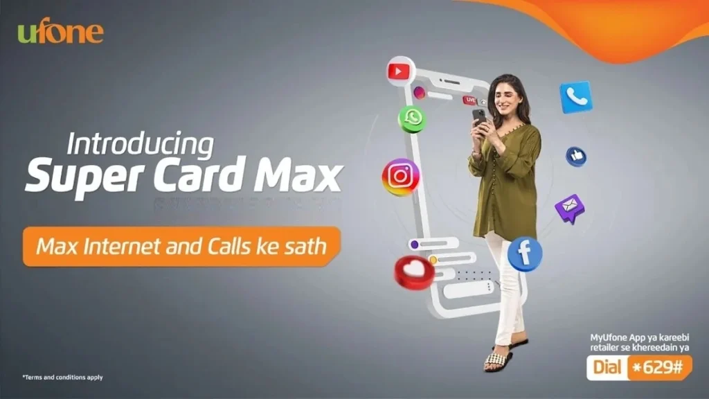 Ufone Super Card Max Details