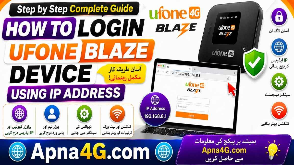 Ufone Blaze Login