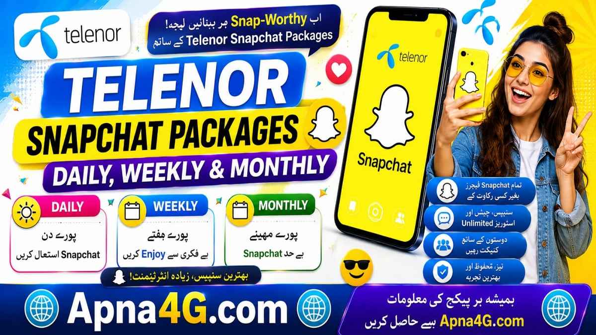 Telenor Snapchat Packages