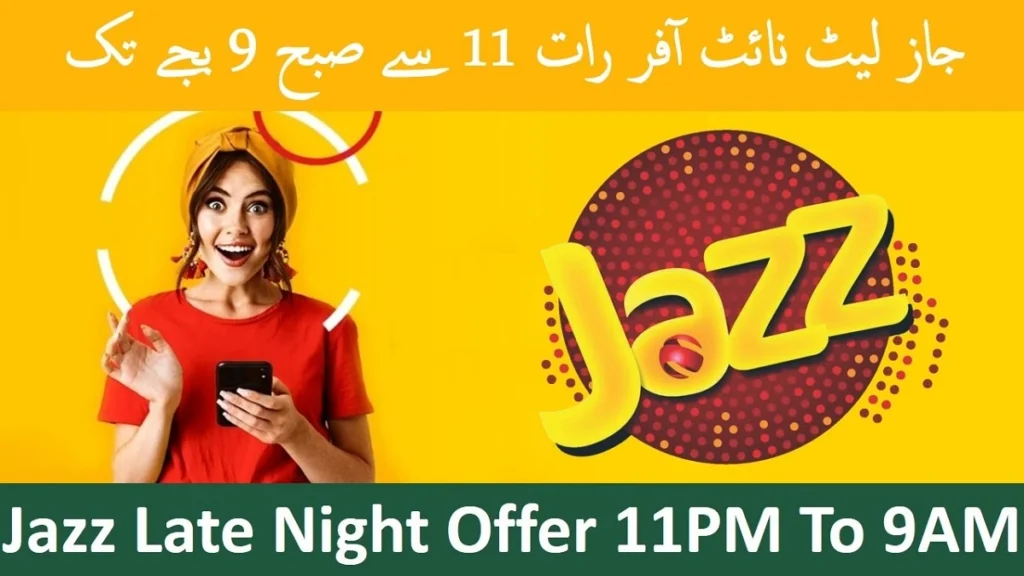 Jazz Late Night Offer 11PM To 9AM