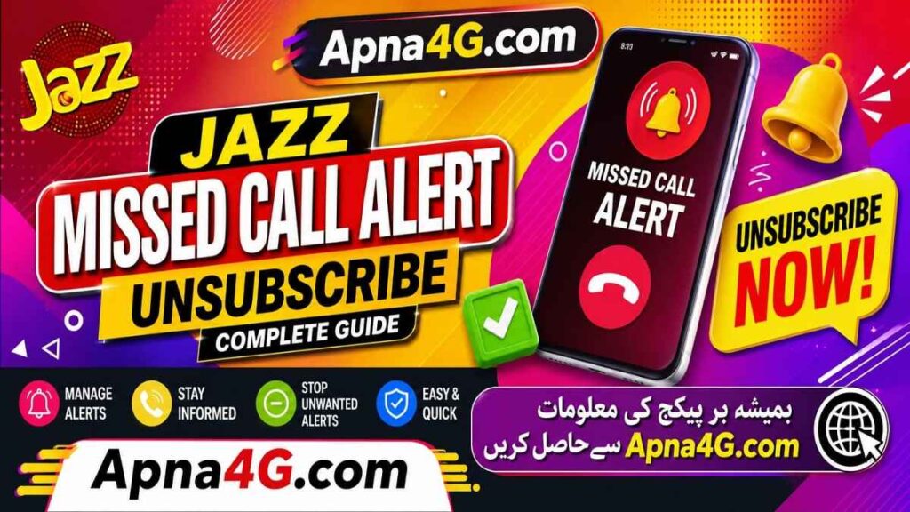 Jazz Missed Call Alert Unsubscribe