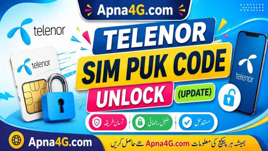 Telenor SIM PUK Code Unlock