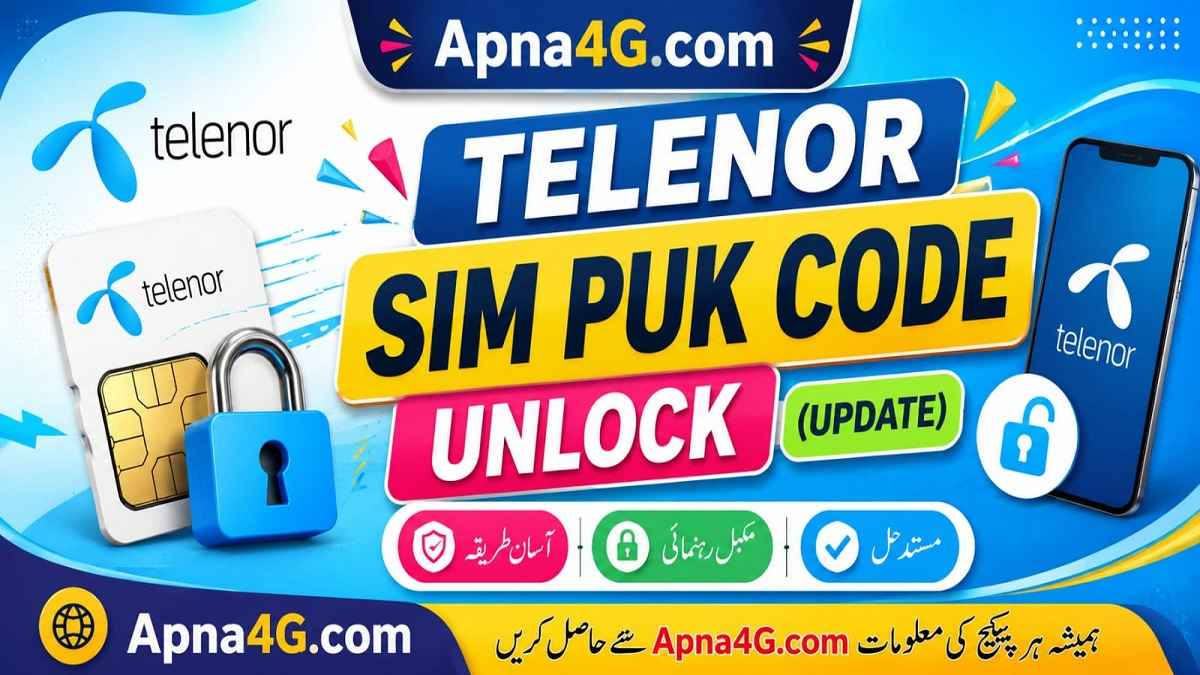Telenor SIM PUK Code Unlock