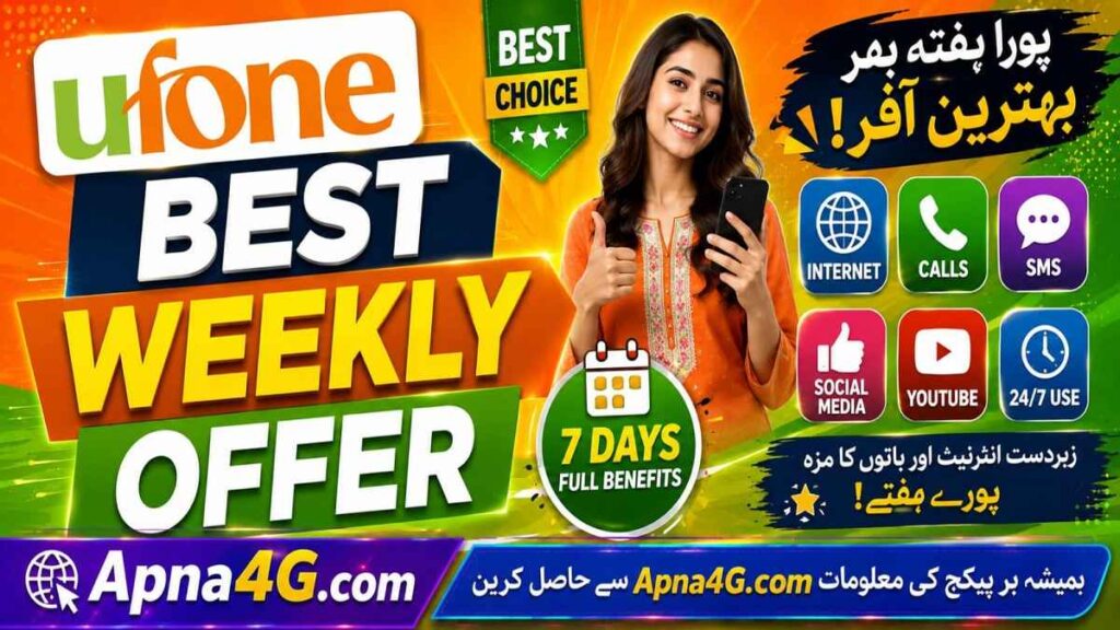 Ufone Best Weekly Offer info