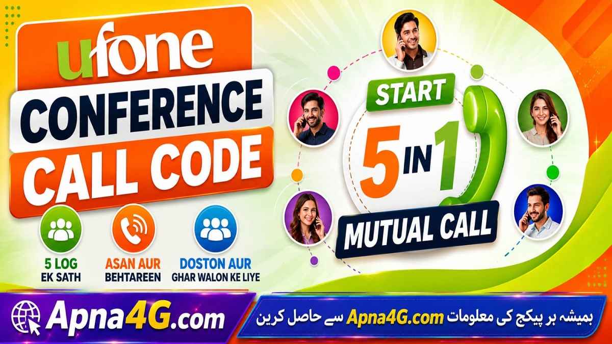 Ufone Conference Call Code