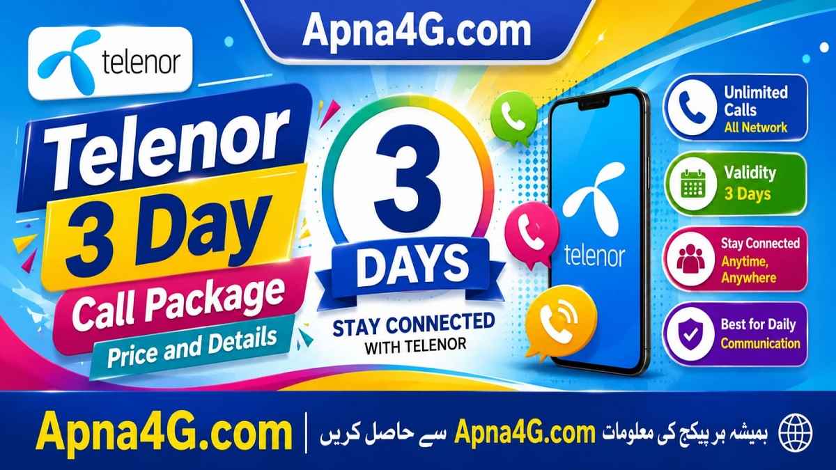 Telenor 3 Day Call Package