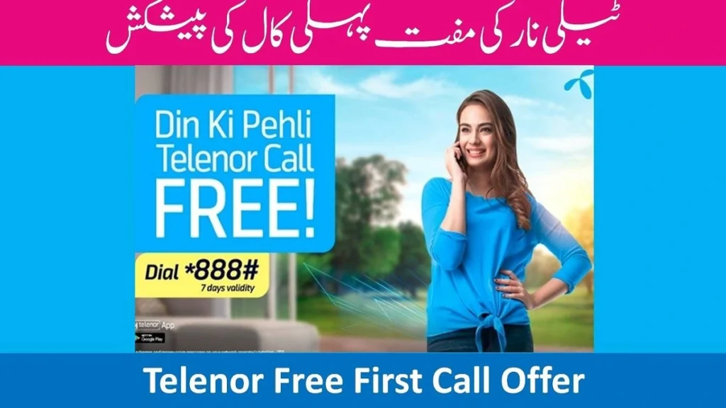 Telenor Free First Call Offer