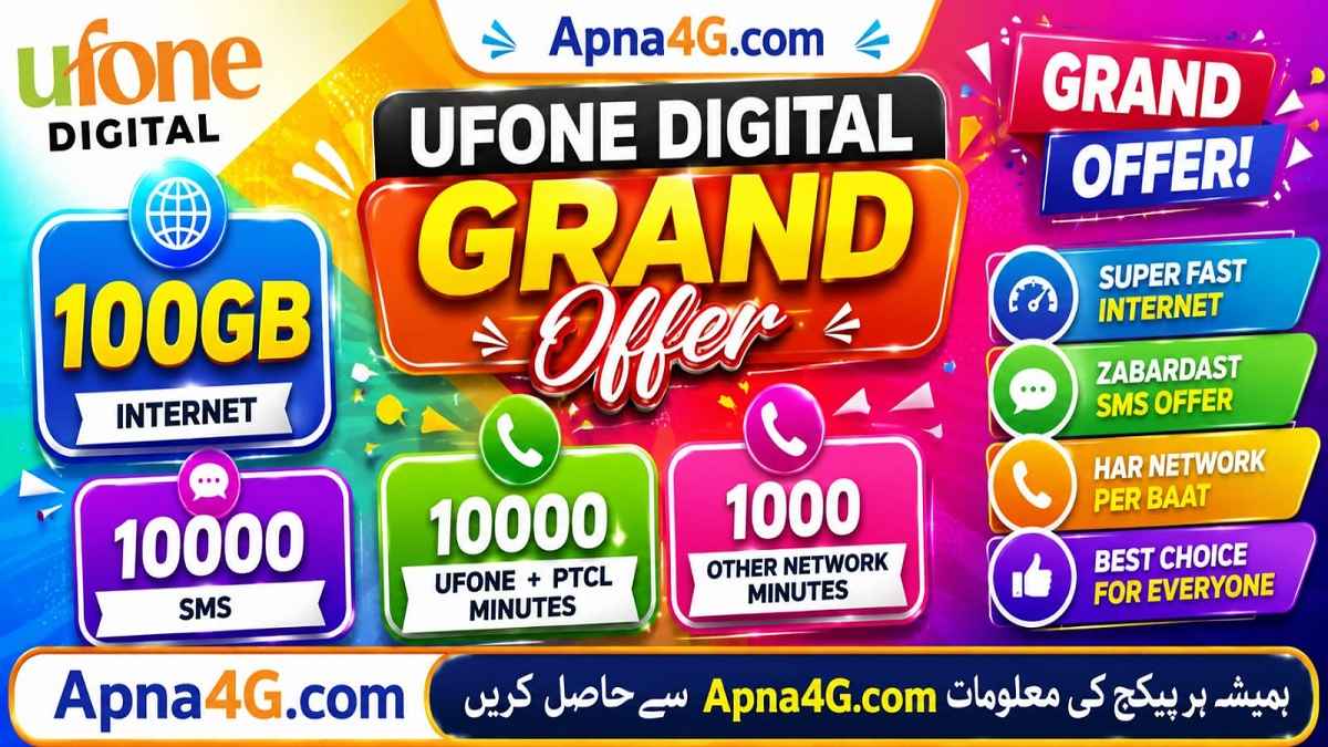 Ufone Digital Grand 100GB Offer