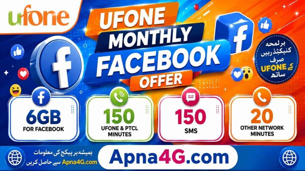 Ufone Monthly Facebook Offer