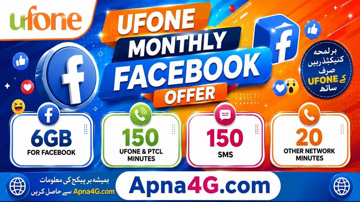 Ufone Monthly Facebook Offer