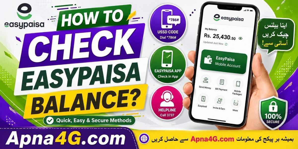 How To Check Easypaisa Balance Details