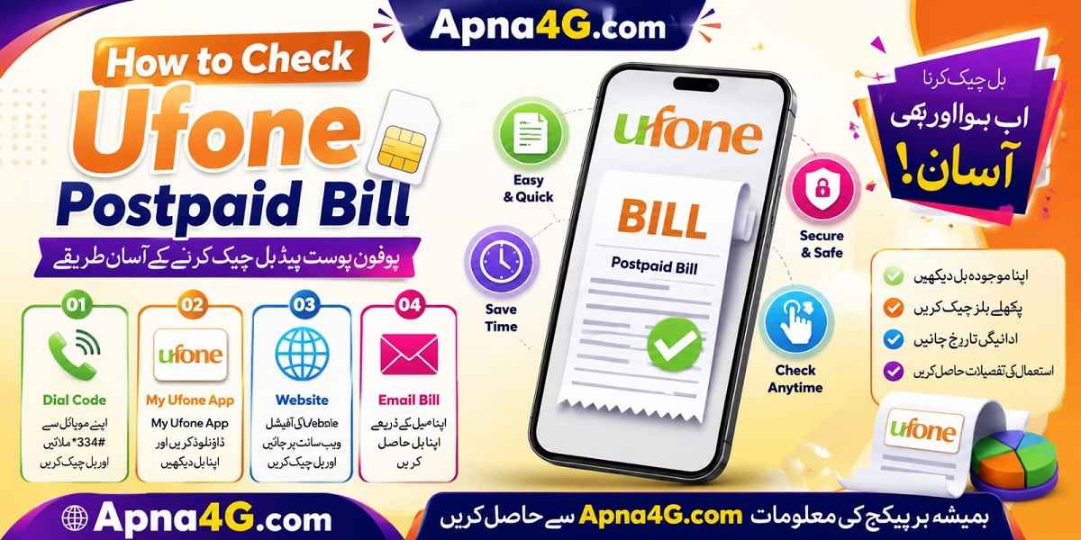 Ufone Postpaid Bill Check