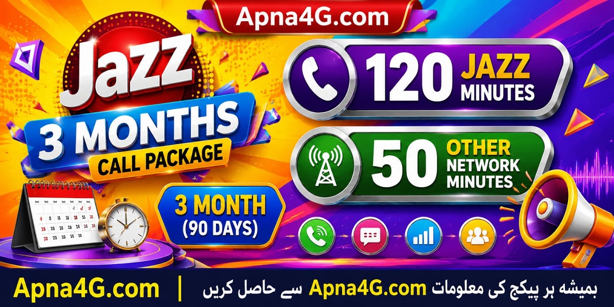 Jazz 3 Months Call Package