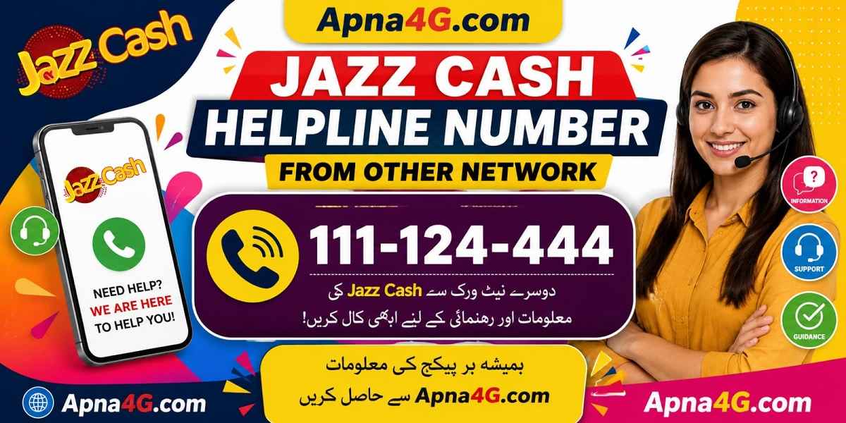 Jazz Cash Helpline Number For Other Network