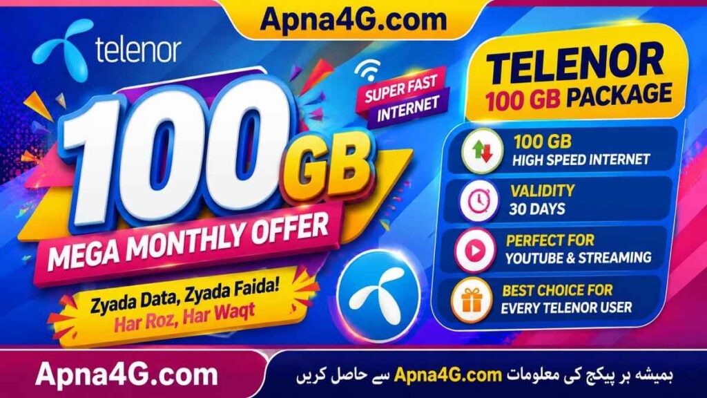Telenor 100 GB Package
