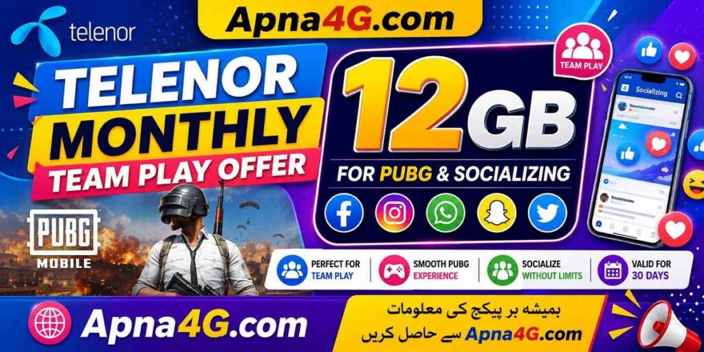 Telenor Monthly Team Play Offer