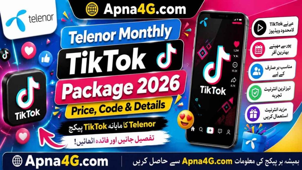 Telenor Monthly TikTok Package