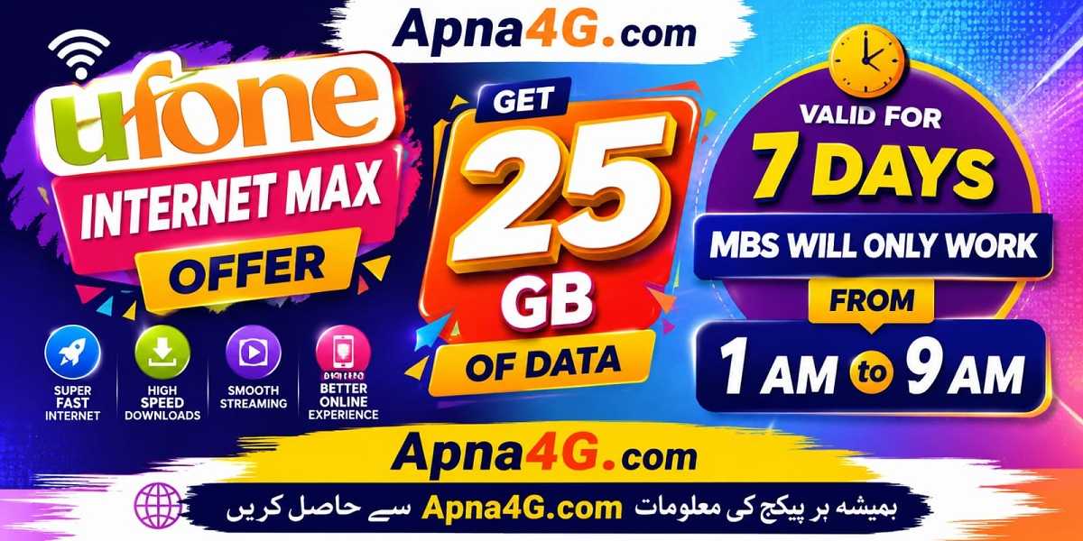 Ufone Internet Max Offer info