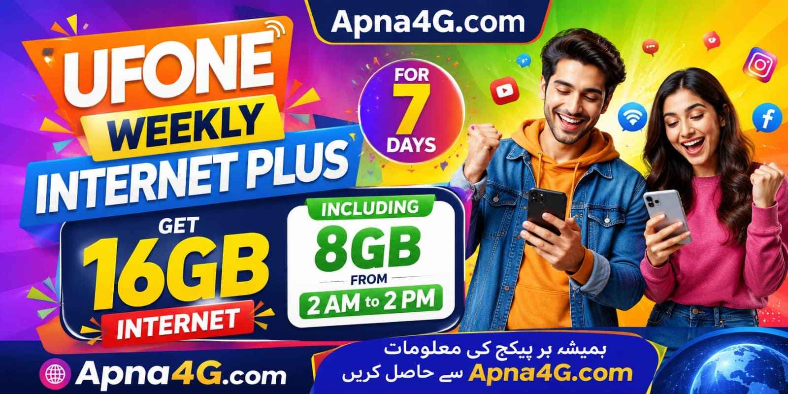 Ufone Weekly Internet Plus
