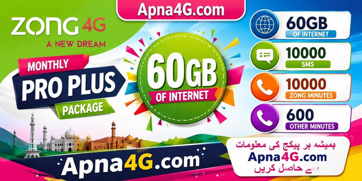 Zong Monthly Pro Plus Package Price