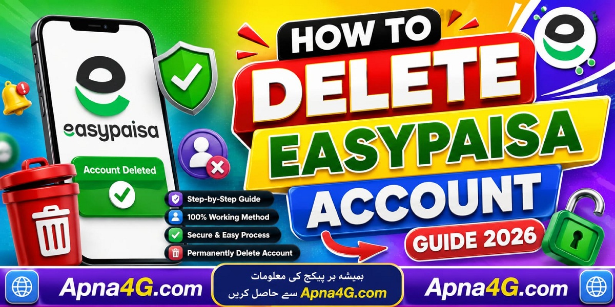 How To Delete Easypaisa Account