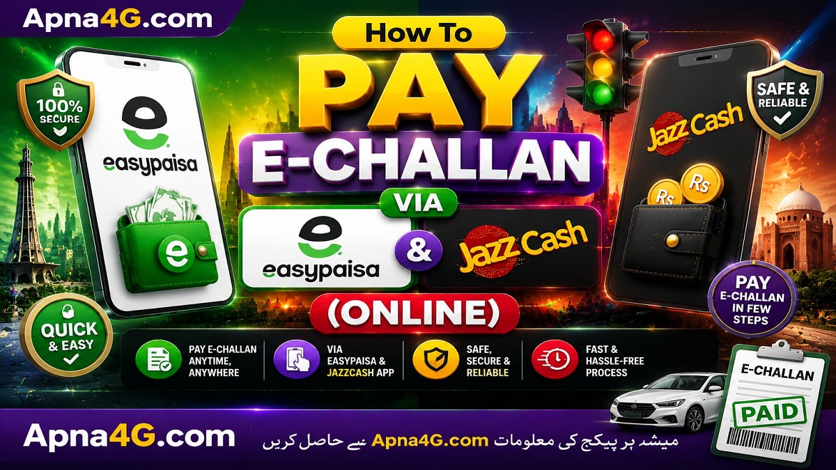 How To Pay E Challan via Easypaisa Free