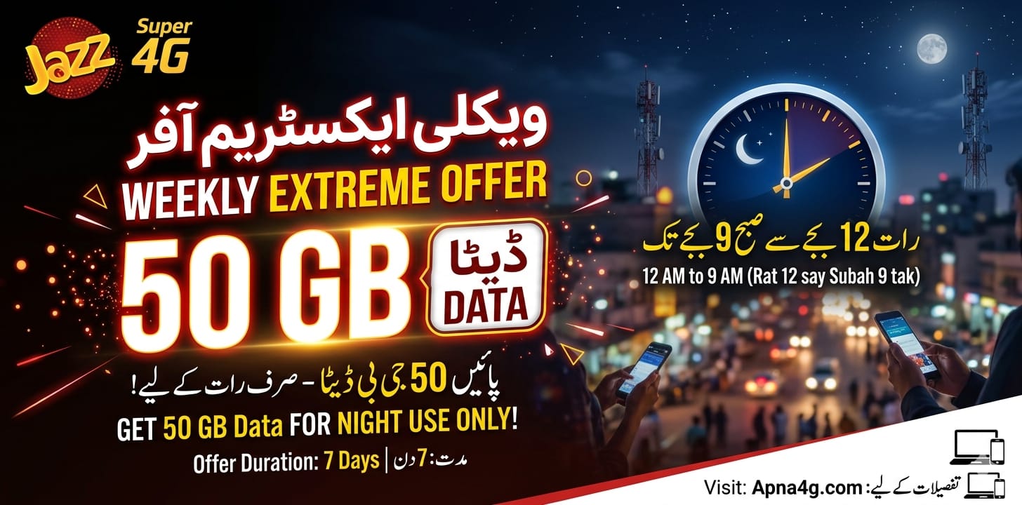 Jazz Weekly Extreme offer 2026