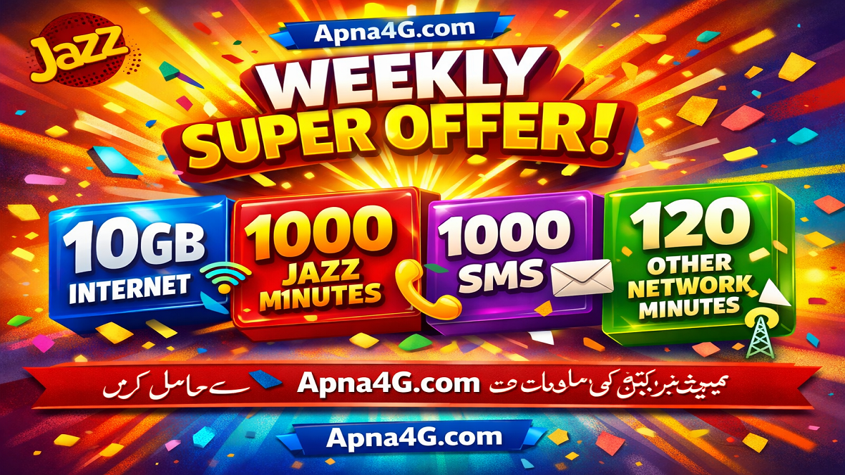 Jazz Weekly Super Offer Details