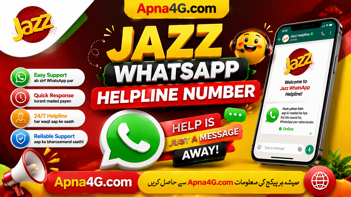 How To Call Jazz Helpline Number & Jazz Cash Helpline