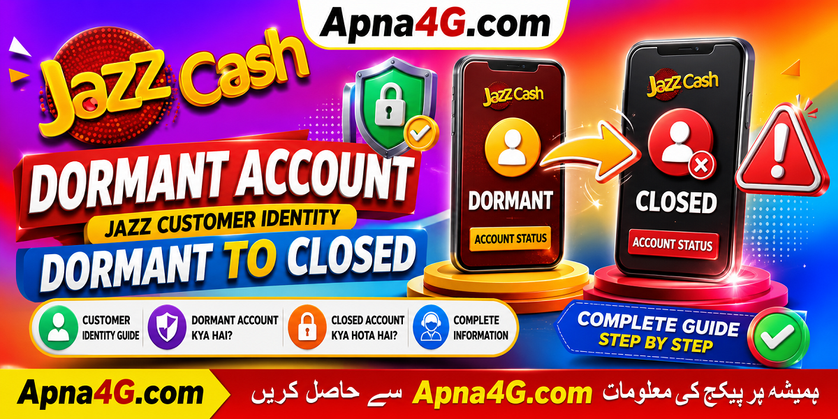 JazzCash Dormant Account