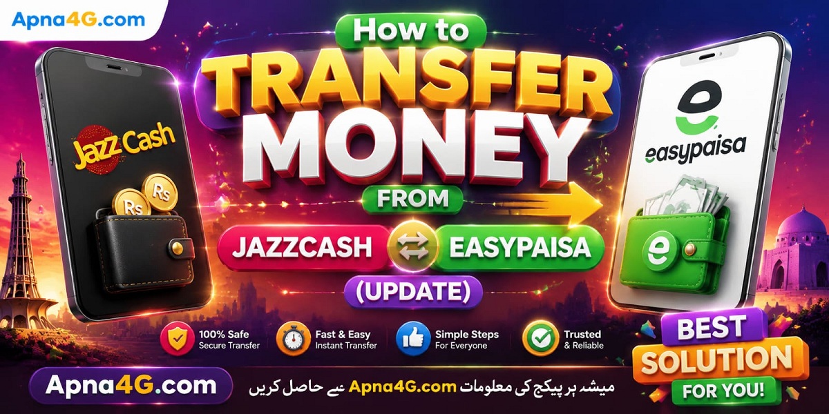 Jazzcash To Easypaisa Easy Transfer