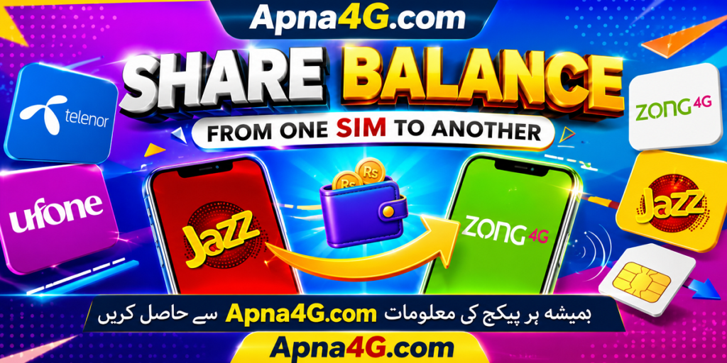 Share Balance From One Sim To Another Sim