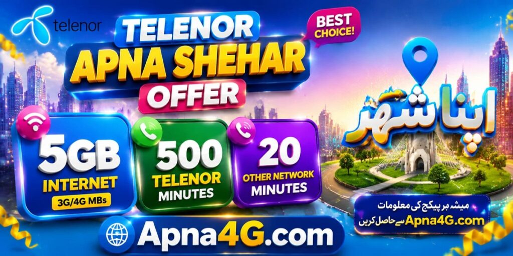 Telenor Apna Shehar Offer 2026